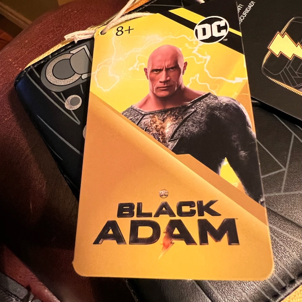 Loungefly DC Comics NWT Black Adam Cosplay Zip Around Wallet (P010)